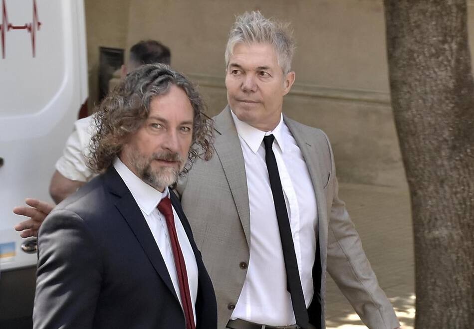 Fabián Améndola y Fernando Burlando. Foto: NA.