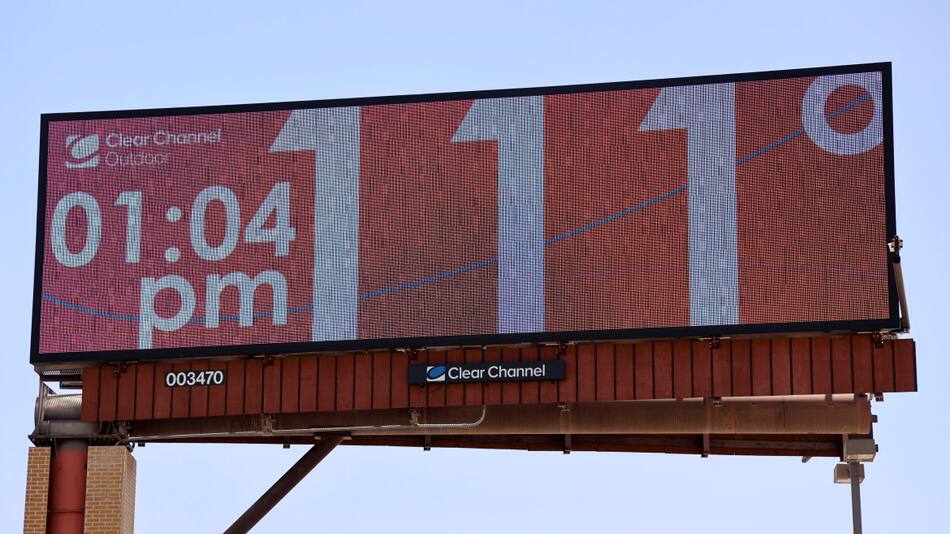 Temperaturas récord en Phoenix. Foto: Reuters.
