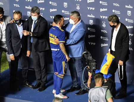 Carlos Tevez, Miguel Ángel Russo, Boca Campeón, Copa Diego Armando Maradona, fútbol argentino, NA