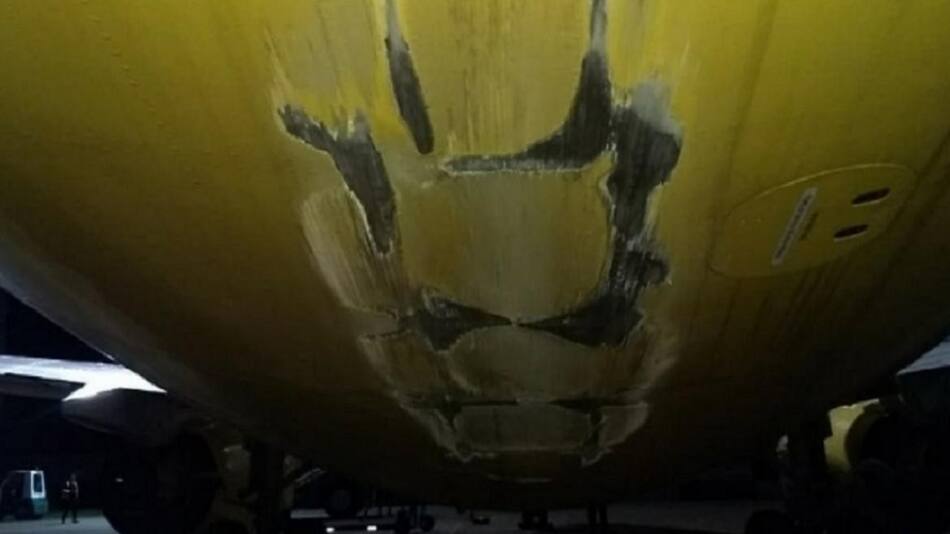 Flybondi - Avión accidentado