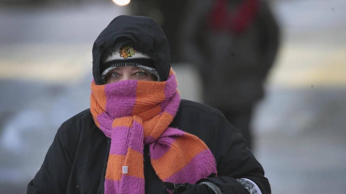Ola de frío en Chicago, Estados Unidos (NA)