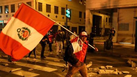Protestas en Perú. Foto: REUTERS