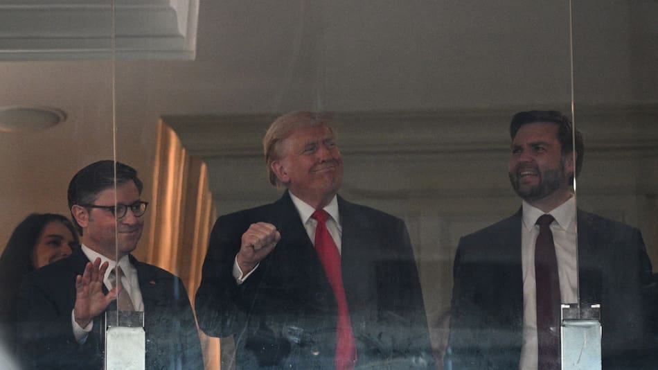 Donald Trump y J. D. Vance. Foto: Reuters