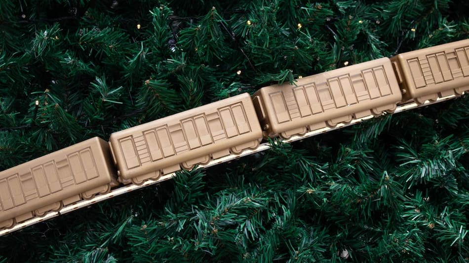 Actividades navideñas en el subte.