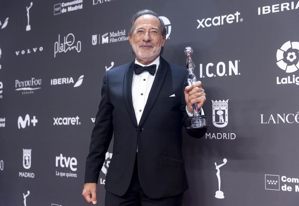 Guillermo Francella fue elegido como mejor actor de una serie en los Premios Platino 2023. Foto: EFE.