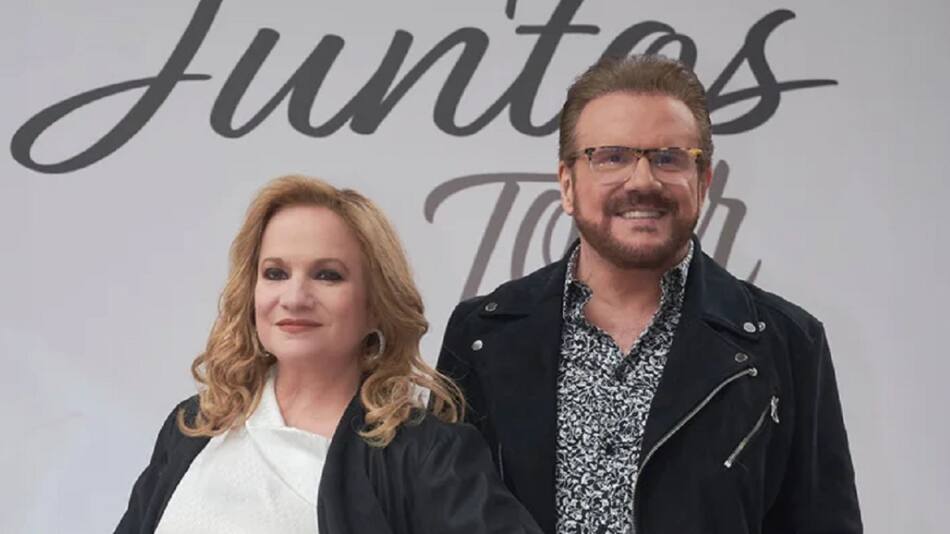 Los Pimpinela. Foto: NA.