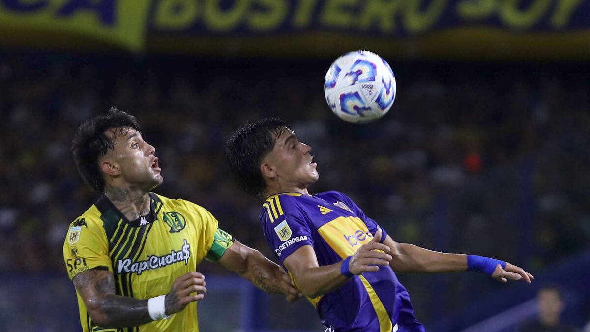Exequiel Zeballos; Boca vs Aldosivi. Foto: NA/Mariano Sanchez