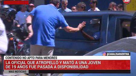 Último adiós a la joven atropellada por un patrullero en Villa Crespo, CANAL 26