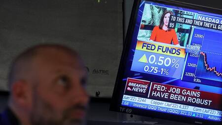 Suba de la tasa de interés de la Reserva Federal de Estados Unidos. Foto: REUTERS.