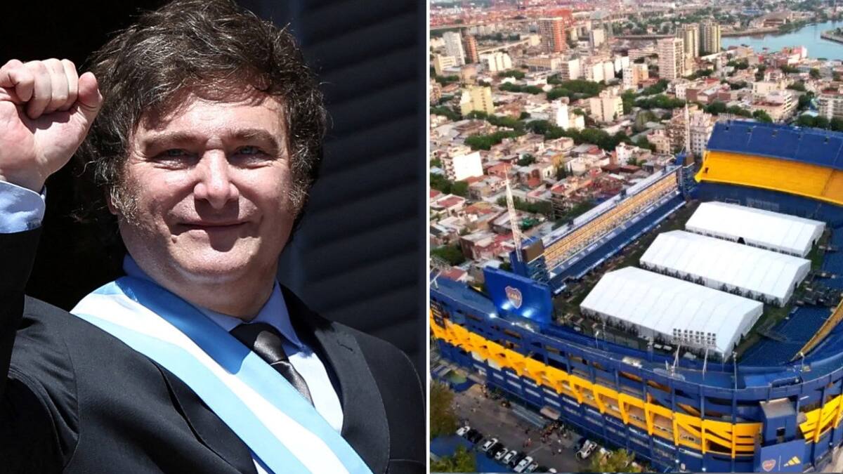Javier Milei irá a votar a La Bombonera.