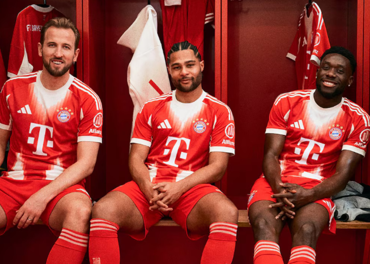 Nueva camiseta del Bayern Munich para el Mundial de Clubes.