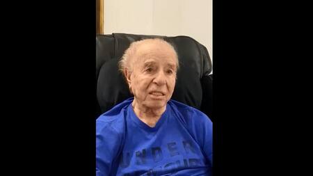 Carlos Menem, mensaje en cuarentena por coronavirus, Twitter