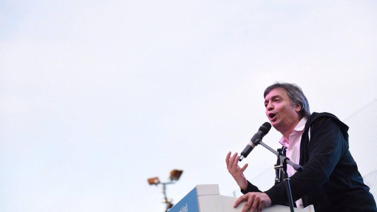 Máximo Kirchner en Ferro