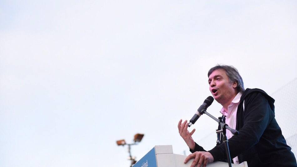 Máximo Kirchner en Ferro