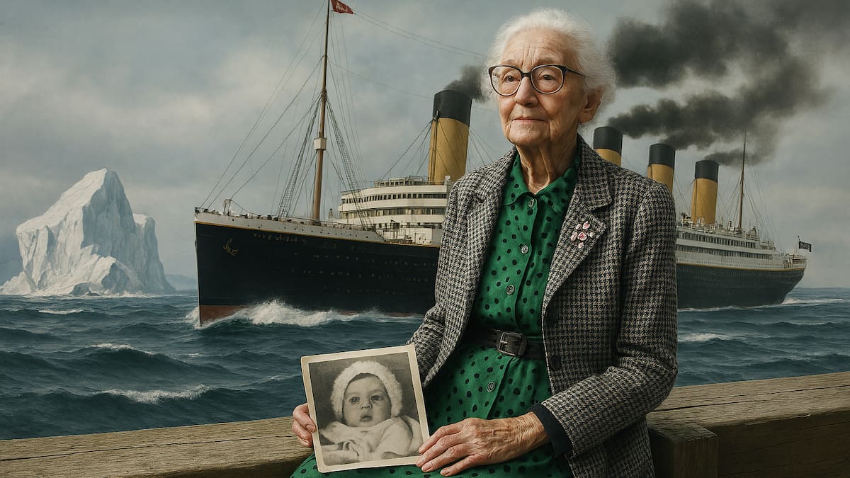 Conocida como "Millvina Dean", fue la última superviviente del hundimiento del RMS Titanic