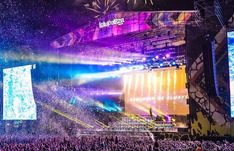 Lollapalooza Argentina. Foto Instagram @lollapaloozaar