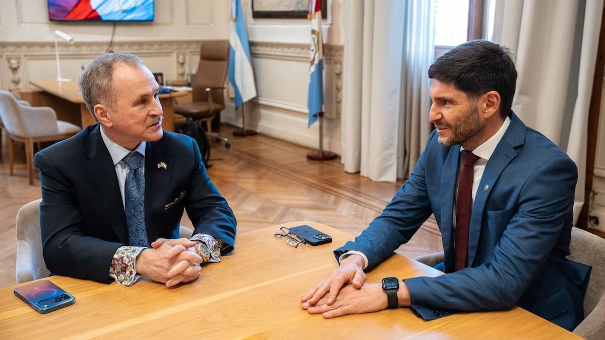 El embajador de Estados Unidos en Argentina y el gobernador de Santa Fe mantuvieron una reunión.