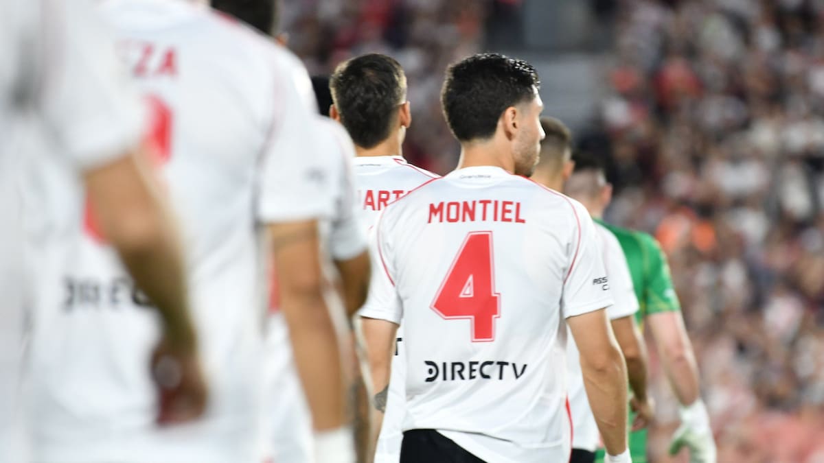 Gonzalo Montiel, RIver. Foto: X @RiverPlate
