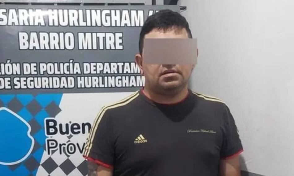 El agresor fue detenido. Foto: gentileza Primer Plano