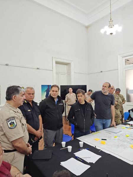 La Provincia trabaja en los municipios afectados por el temporal.