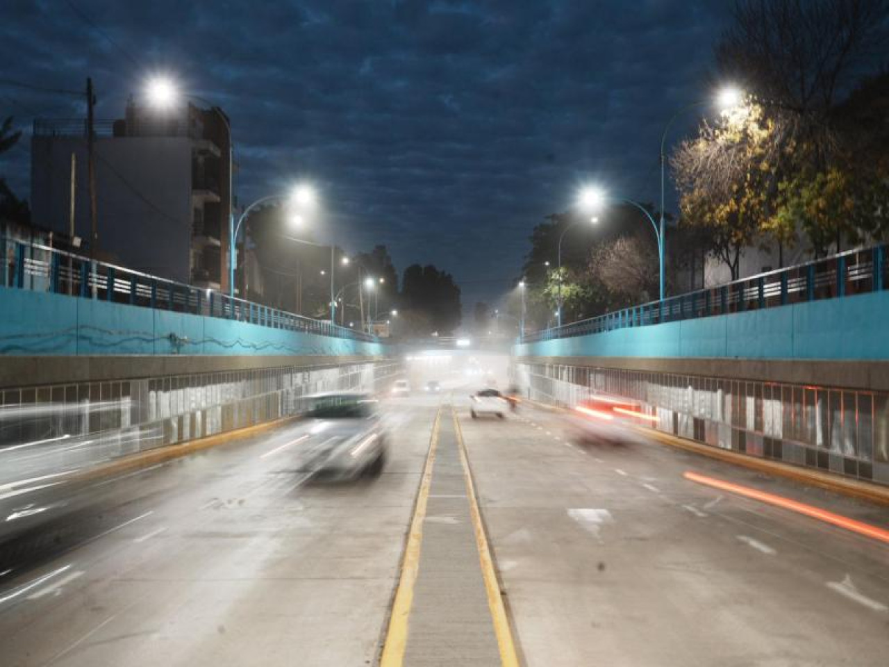 Ya está abierto el Paso Bajo Nivel de Temperley luego de su reconstrucción. Foto: Municipio de Lomas de Zamora.