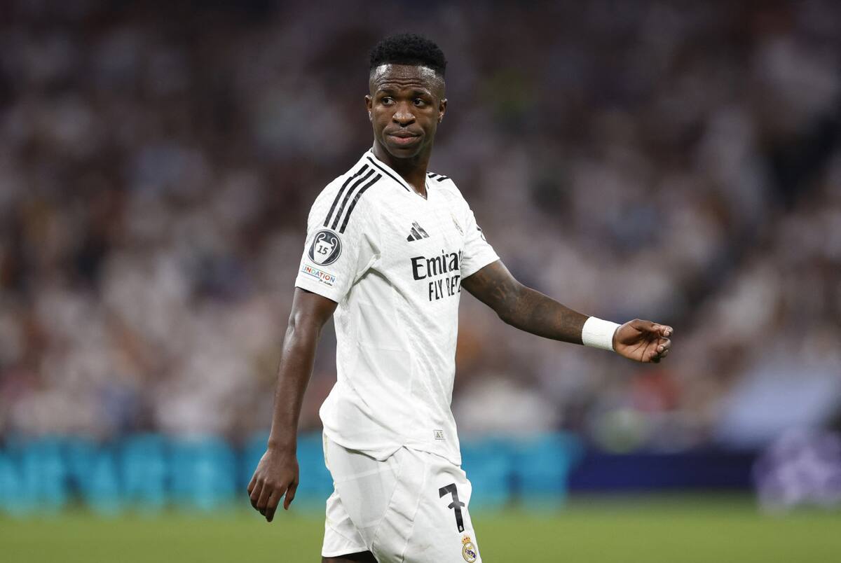 Vinicius en el Real Madrid. Foto: REUTERS.