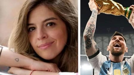 Dalma Maradona y Lionel Messi_Instagram, NA