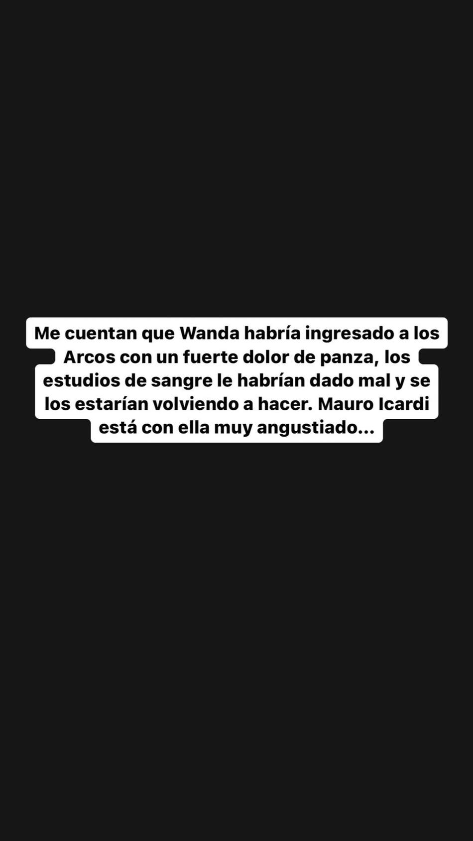 La información que brindó Gossipeame. Foto: Instagram.
