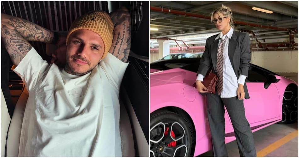 Mauro Icardi y Wanda Nara. Foto: Instagram.