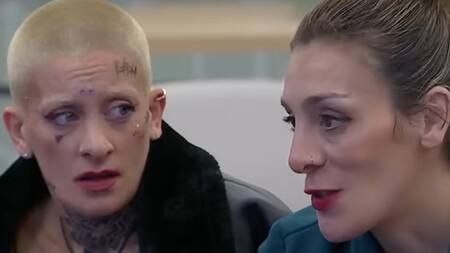 Furia junto a su hermana Coy. Foto: captura Telefe.