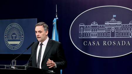 Manuel Adorni. Foto: Presidencia.