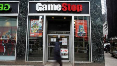Game Stop, tienda de videojuegos en Nueva York, Reuters.