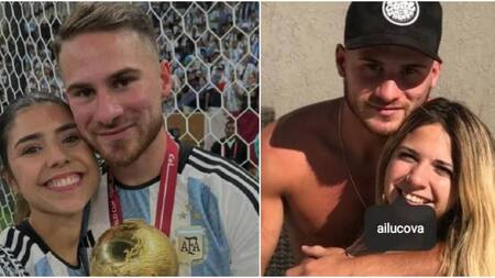 Alexis Mac Allister junto a su ex y su mejor amiga. Fotos: Instagram.