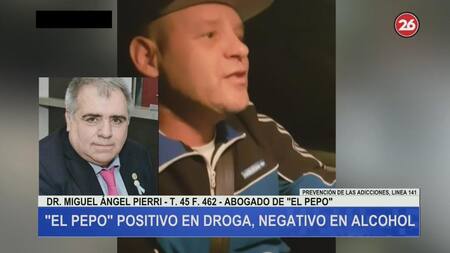 Miguel Ángel Pierri, abogado de "El Pepo" en CANAL 26