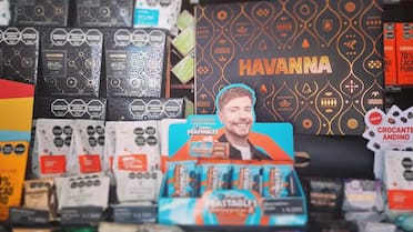 La colaboración más esperada: los bombones del youtuber más famoso del mundo llegaron a Havanna