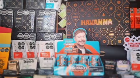 La colaboración de Havanna con Mr Beast.