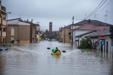 Inundaciones. Foto: EFE