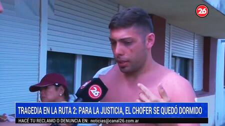 Vuelco de micro en Ruta 2, pasajero accidentado, Canal 26