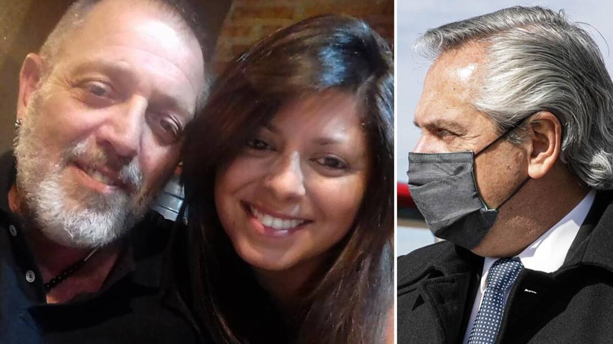 Pablo y Solange Musse, Alberto Fernández.