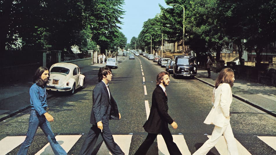 The Beatles, Abbey Road. Foto: Archivo.