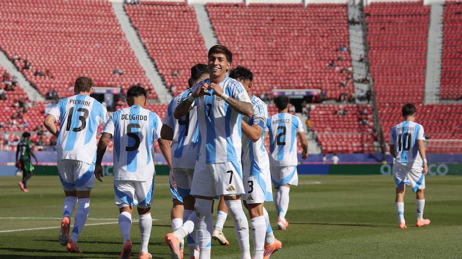 Mundial Sub 20 de Chile, Argentina vs. Nigeria.