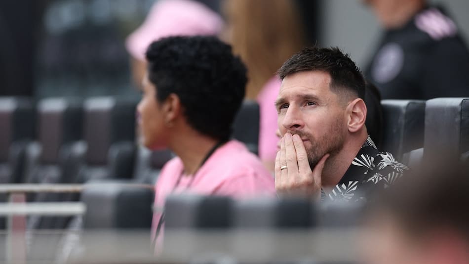 Lionel Messi, ausente ante Montréal. Foto: Reuters.