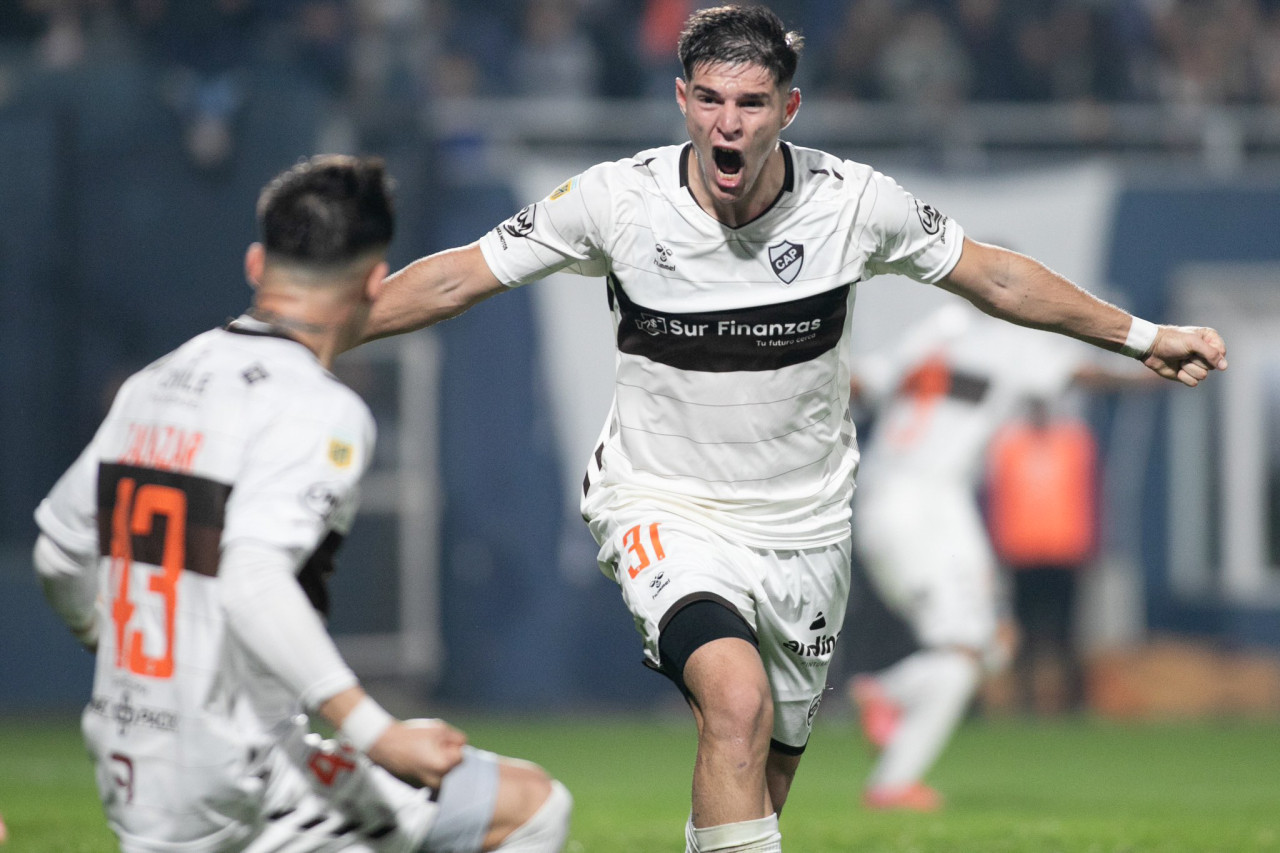 Marco Pellegrino surgió de la cantera de Platense. Foto: NA.