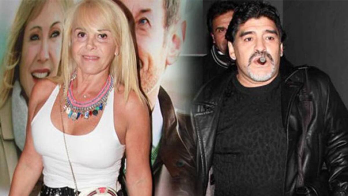 Claudia Villafañe y Diego Maradona