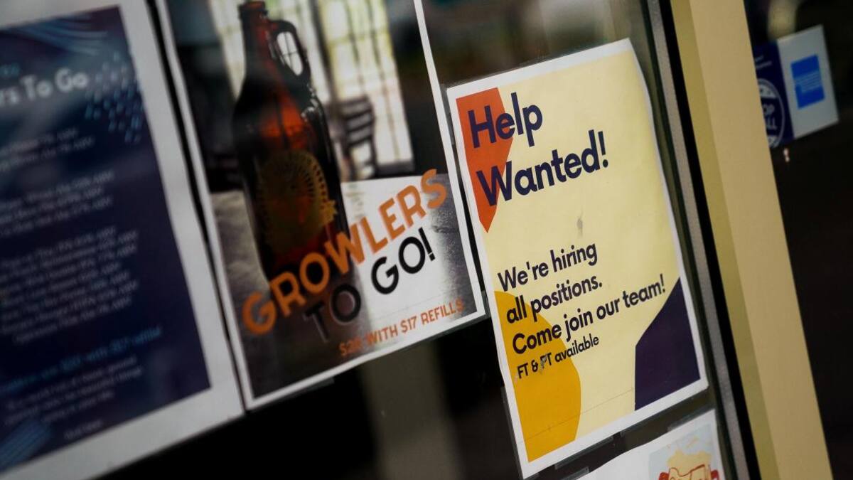 Oferta de trabajo en Estados Unidos. Foto: REUTERS.