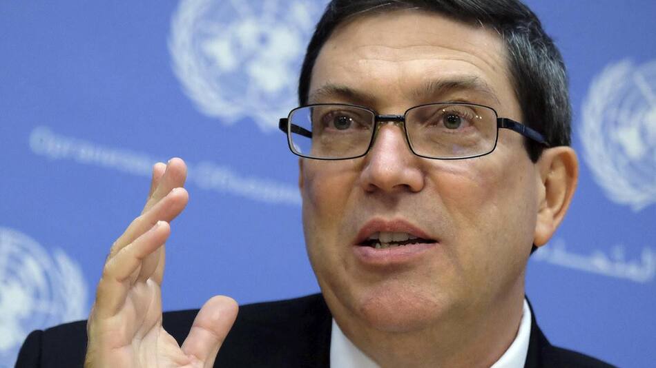 Ministro de Relaciones Exteriores de Cuba, Bruno Rodríguez Parrilla