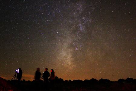 Astroturismo en el Observatorio del Lago de Alqueva (OLA). Foto: Turismo do Alentejo.