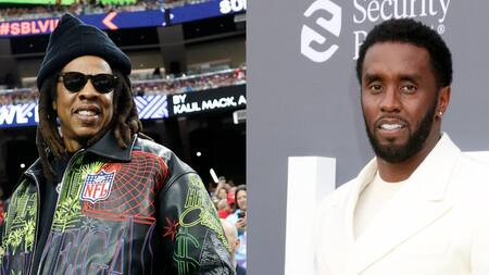 Jay-Z y Sean Diddy Combs. Foto: EFE.