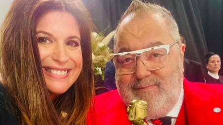 Elba Marcovecchio y Jorge Lanata. Foto: Instagram.