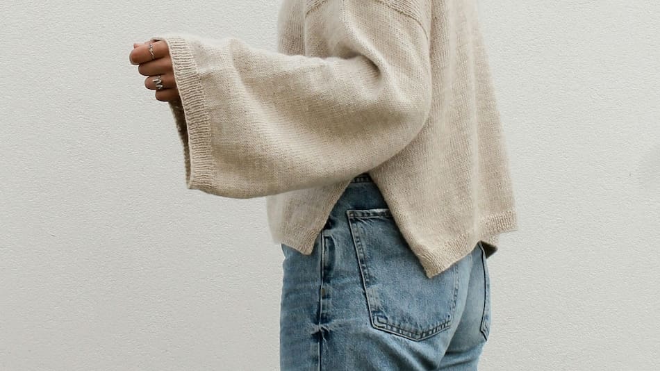 Jeans anchos.